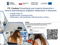 NERW 2 PW | konsultacje dla studentów PW w ramach PW Makers