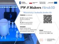 NERW 2 PW | Rekrutacja na warsztaty "Druk 3D - podstawy" NERW 2 PW | Rekrutacja na warsztaty "Druk 3D - podstawy"