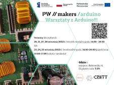 NERW 2 PW | Rekrutacja na warsztaty "Elektronika. Podstawy Arduino" w ramach programu PW MAKERS NERW 2 PW | Rekrutacja na warsztaty "Elektronika. Podstawy Arduino" w ramach programu PW MAKERS