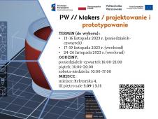 NERW 2 PW | Rekrutacja na warsztaty „Projektowanie i prototypowanie” na poziomie podstawowym NERW 2 PW | Rekrutacja na warsztaty „Projektowanie i prototypowanie” na poziomie podstawowym