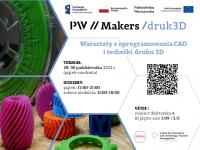 NERW 2 PW | Rekrutacja na warsztaty z oprogramowania CAD i druku 3D w ramach programu PW MAKERS NERW 2 PW | Rekrutacja na warsztaty z oprogramowania CAD i druku 3D w ramach programu PW MAKERS