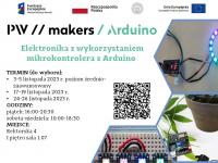 NERW 2 PW | Warsztaty „Elektronika z wykorzystaniem mikrokontrolera Arduino" NERW 2 PW | Warsztaty „Elektronika z wykorzystaniem mikrokontrolera Arduino"