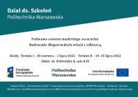 Rekrutacja na szkolenie – Podstawy content marketingu na uczelni. Budowanie długotrwałych relacji z odbiorcą Rekrutacja na szkolenie – Podstawy content marketingu na uczelni. Budowanie długotrwałych relacji z odbiorcą