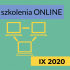 Szkolenia online dla NA: umiejętności prezentacyjne, innowacyjne formy kształcenia (wrzesień 2020)