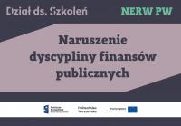 Szkolenie nt. naruszenia dyscypliny finansów publicznych