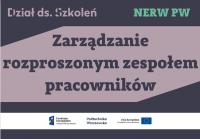 Szkolenie nt. zarządzania rozproszonym zespołem pracowników