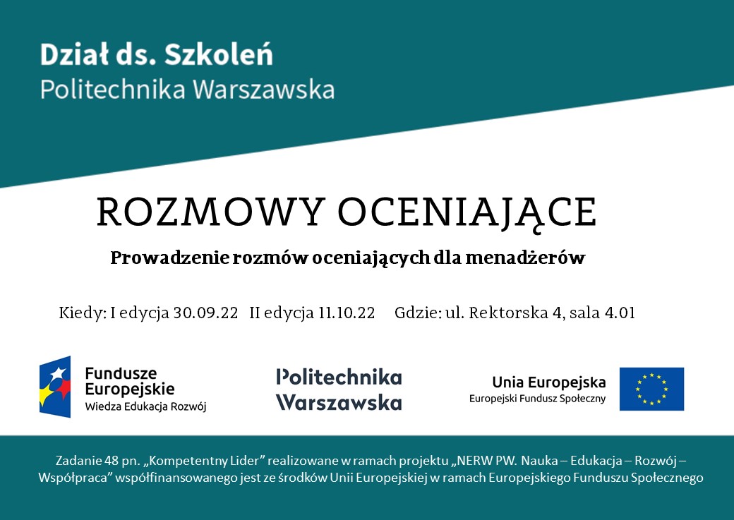 Plakat_Rozmowy oceniające