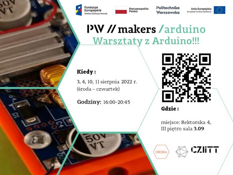 PW Makers plakat 8 moduł Arduino