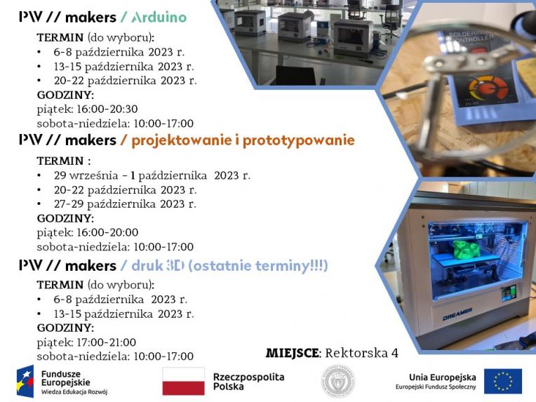 PW Makers Template Druk 3D, Elektronika, Projektowanie i Prototypowanie_paźzdziernik_2023