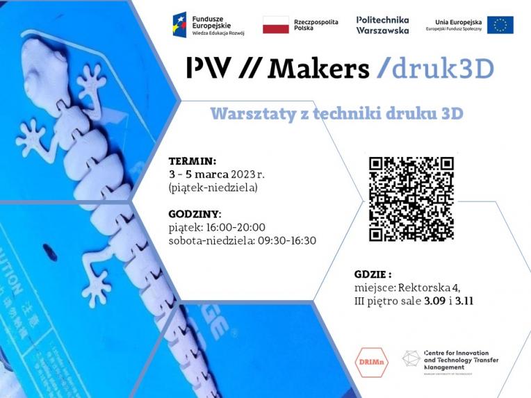 PW Makers Template Druk 3D marzec 2023