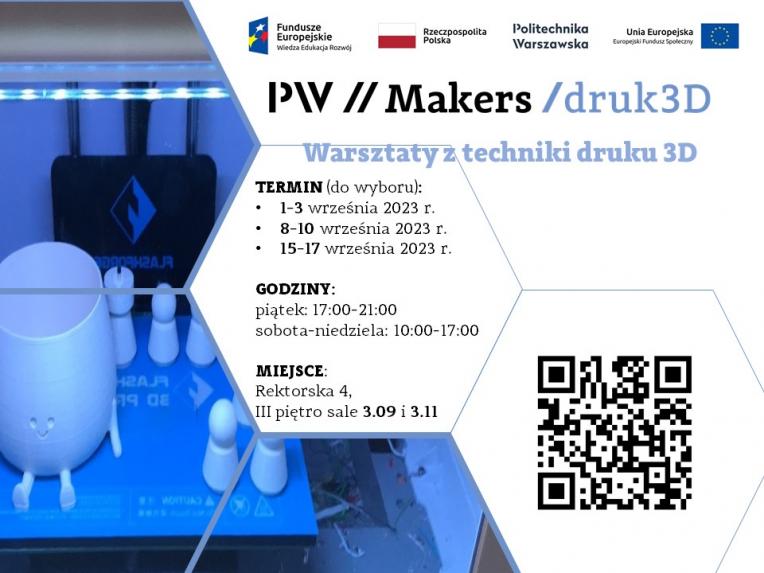 PW Makers Template Druk 3D wrzesień