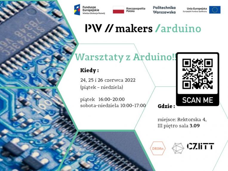 PW Makers Template moduł Arduino- poprawny QR