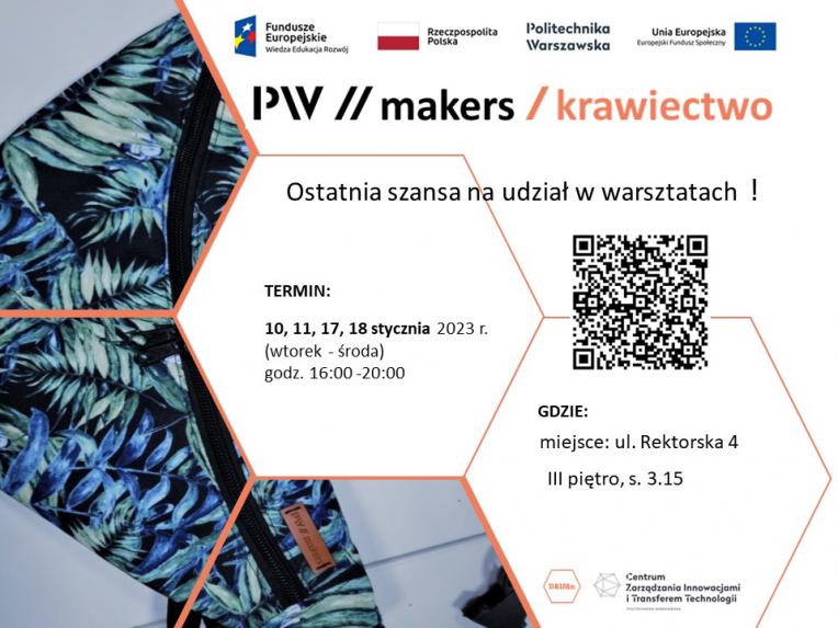 PW Makers Template moduł Krawiectwo styczen